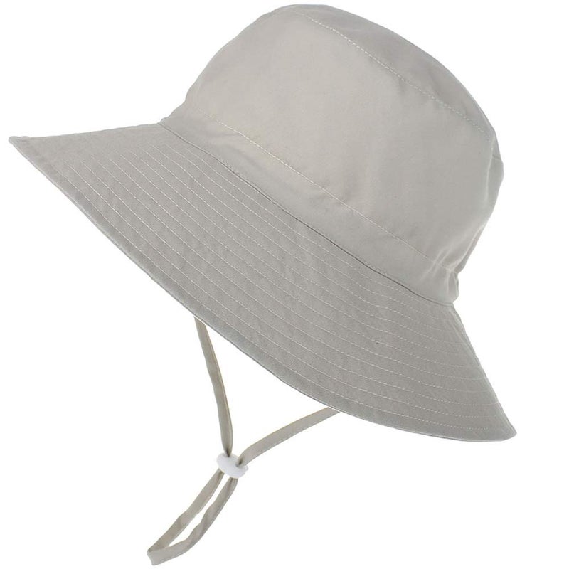 MaxNova Baby Sun Hat Toddler Summer UPF 50+ Baby Girl Bucket Hat Wide Brim Beach Hats for Baby Boys 6-12,12-24Months - Image 2